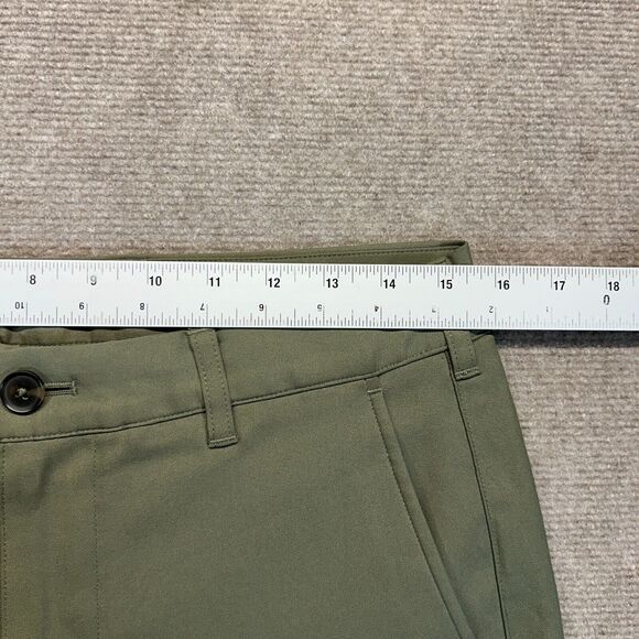 Mizzen + Main Baron Chino Pants Men's 30 Athletic Green Hemmed to 28" Inseam - Picture 11 of 13